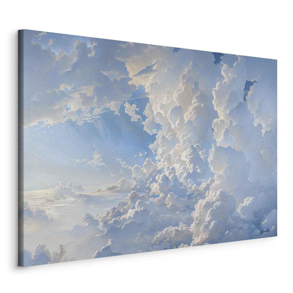 Quadro - The Sun Revealing the Secrets of the Clouds: Spectacular Images in the Sky