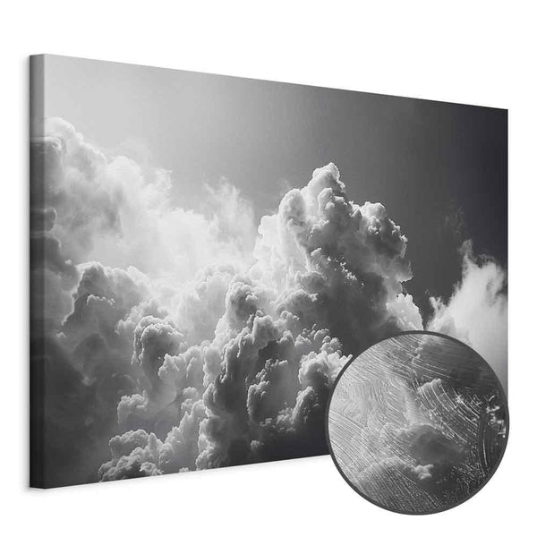 Quadro - Extraordinary Phenomenon: The Sun Illuminating Dark Clouds