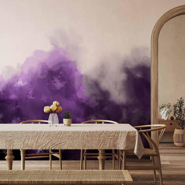 Carta da parati - Watercolour Variation - Violet