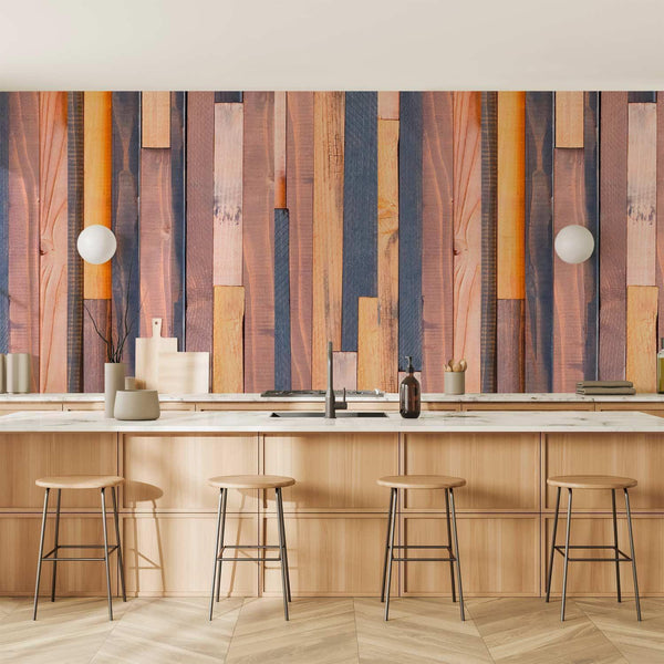 Carta da parati - Patto di legno