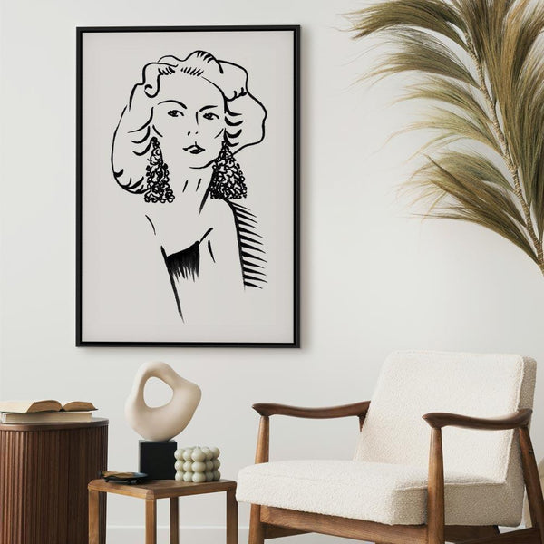 Quadro - Romantic Blonde (1 Part) Vertical