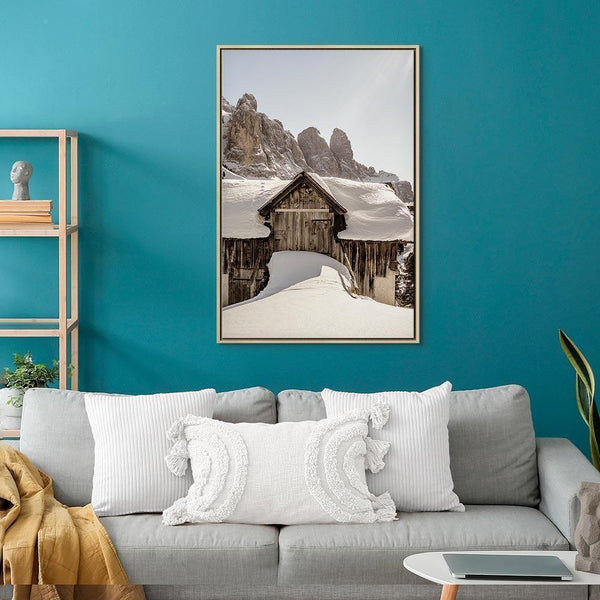 Quadro - Winter in the Dolomites (1 Part) Vertical
