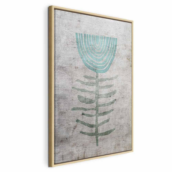 Quadro - Blue Lily (1 Part) Vertical