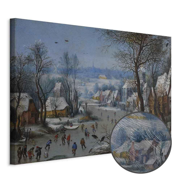 Quadro - Pieter Brueghel the Younger – Winter Landscape with a Bird Trap