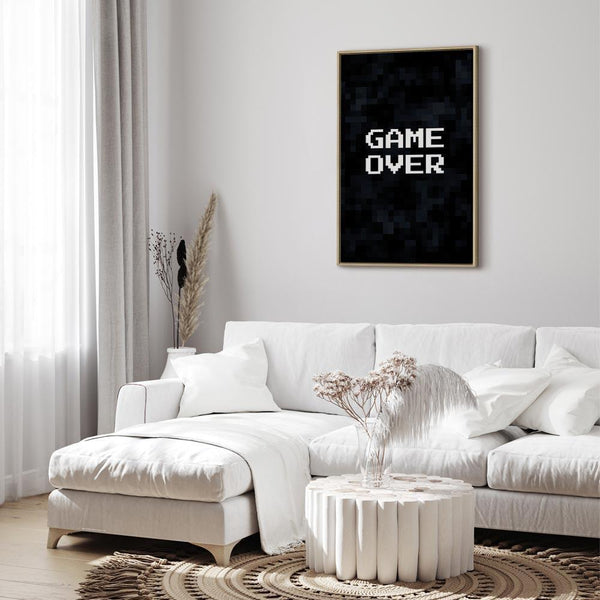 Quadro - Pixel Game Over