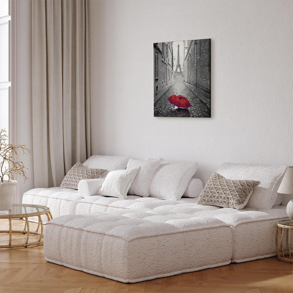 Quadro fai da te - Paris (Red Umbrella)