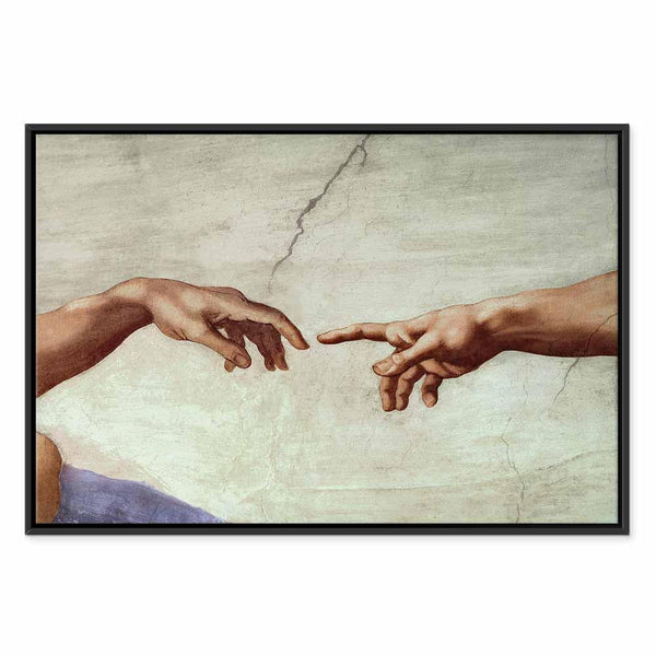 Quadro - Michelangelo – The Creation of Adam (hands)