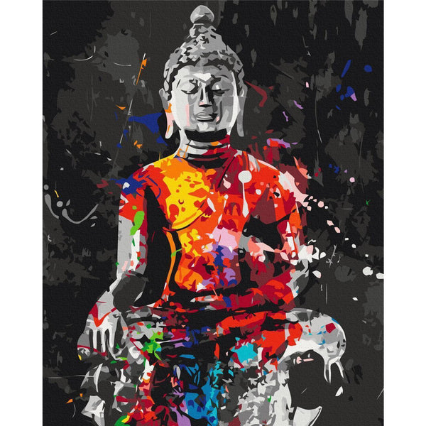 Quadro fai da te - Buddha in Colours