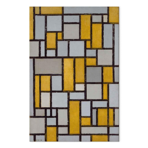 Quadro XXL - Piet Mondrian – Composition with Grid 31