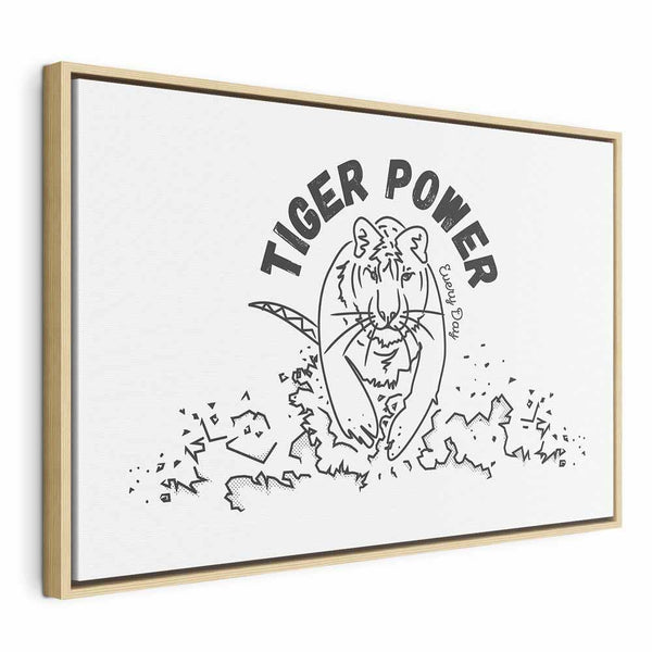 Quadro - Tiger Power (1 Part) Wide