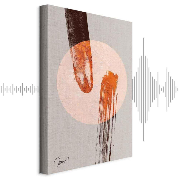 Quadro - Two Comets (1 Part) Vertical