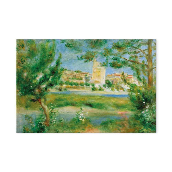 Quadro - Pierre-Auguste Renoir – Villeneuveles-Avignon