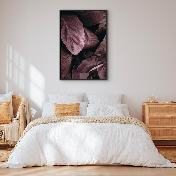 Quadro - Velvet Leaves (1 Part) Vertical