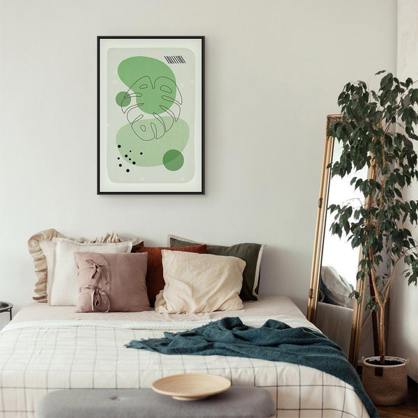 Quadro - Green Aesthetics of Monstera (1 Part) Vertical
