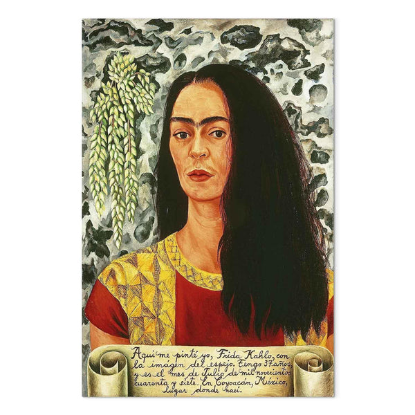 Quadro - Frida Kahlo – Self-Portrait with Loose Hair
