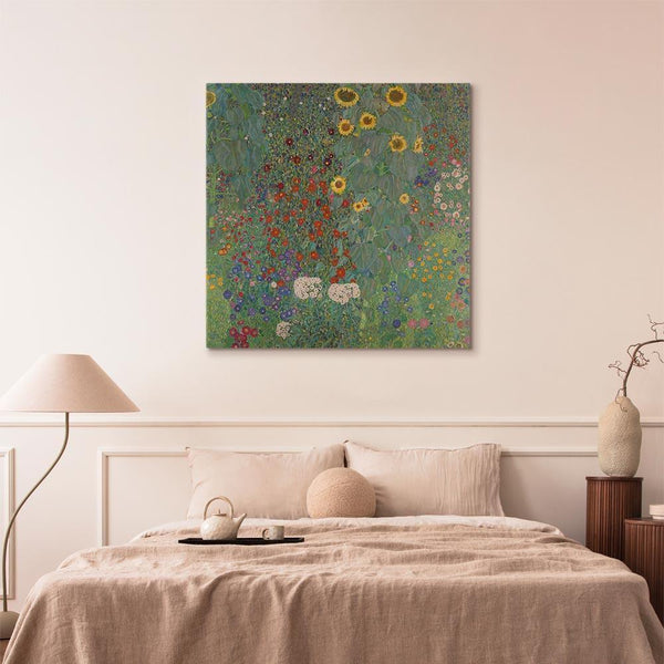 Quadro - Gustav Klimt – Farm garden with sunflowers