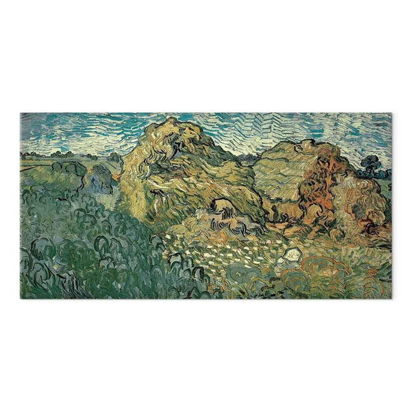 Quadro - Vincent Van Gogh – Field with Wheat Stacks