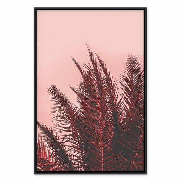 Quadro - Palm Trees at Sunset (1 Part) Vertical