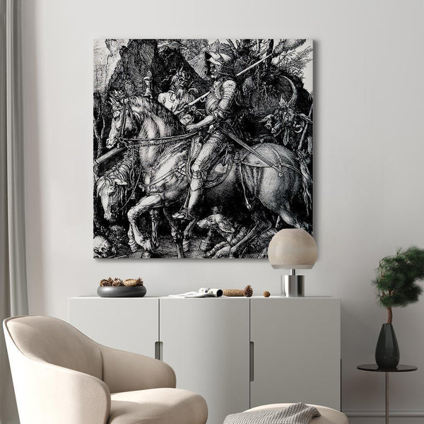 Quadro - Albrecht Dürer – Knight, Death and the Devil