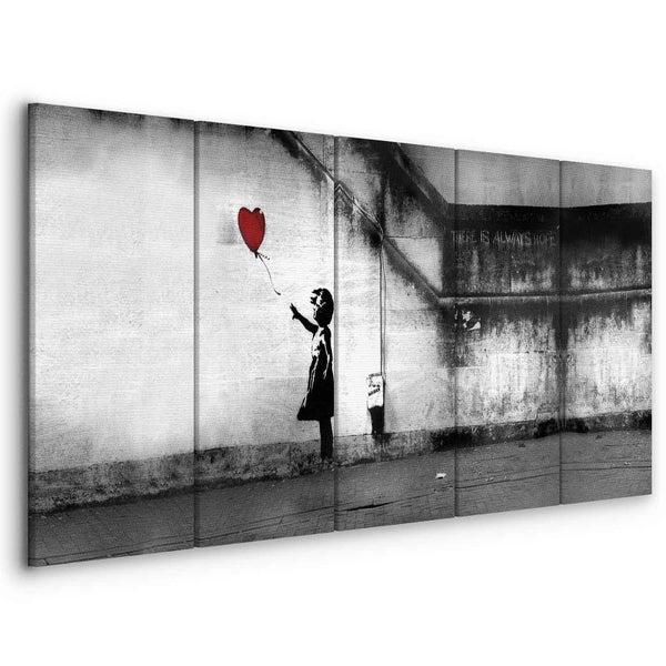 Quadro - Banksy: Runaway Balloon