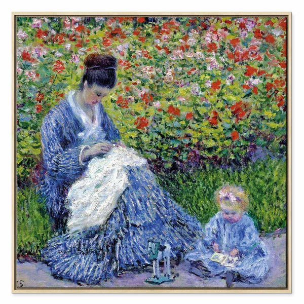 Quadro - Claude Monet – Madame Monet and Her Son