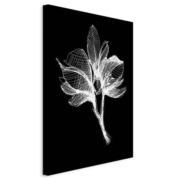 Quadro - Night Flower (1 Part) Vertical