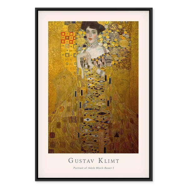 Quadro - Gustav Klimt - Portrait of Adele Bloch (1 Part) Vertical