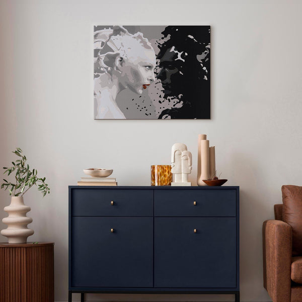 Quadro fai da te - Black & White