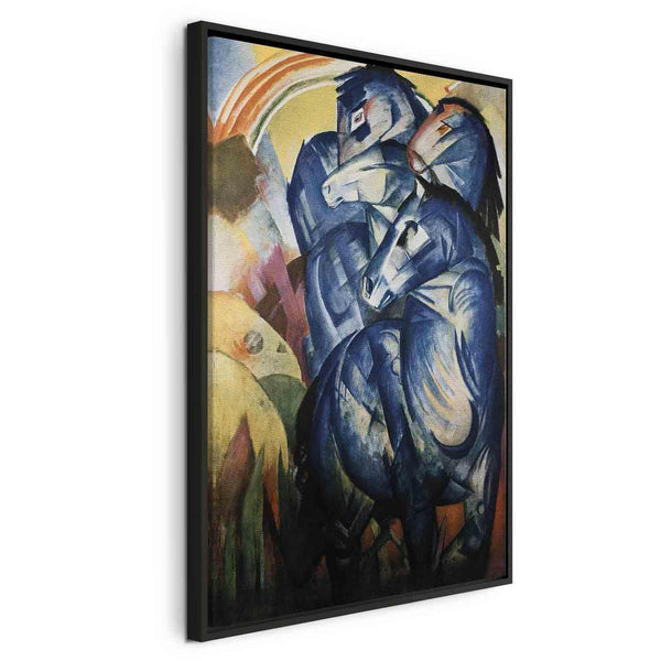 Quadro - Franz Marc – The tower of blue horses