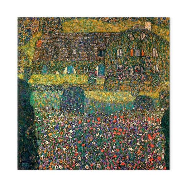 Quadro - Gustav Klimt – Country House on the Attersee Lake