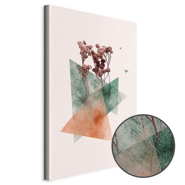 Quadro - Modernist Flower (1 Part) Vertical