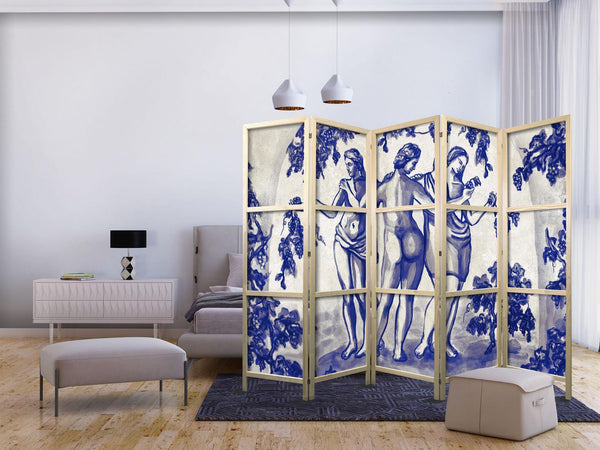 Paravento giapponese - The Three Graces - Women Among Vineyards Inspired by Ancient Painting
