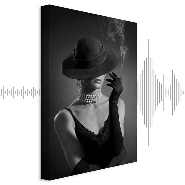Quadro - Black Elegance (1 Part) Vertical