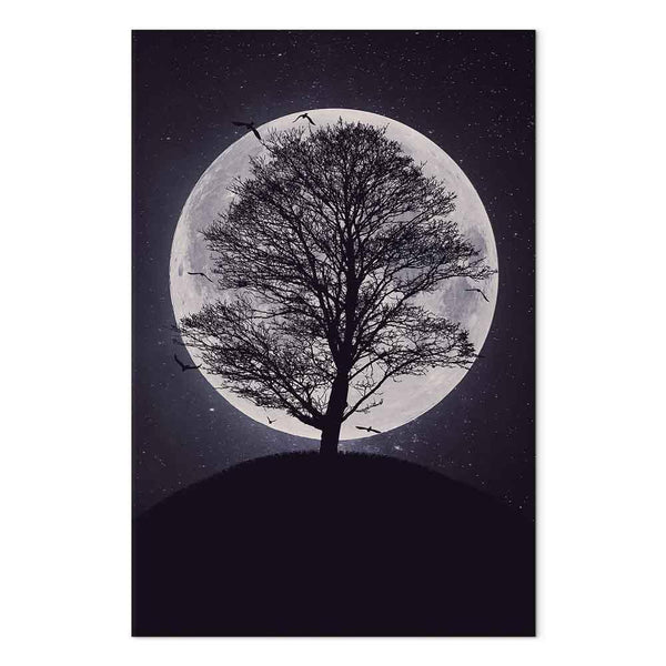 Quadro - Lone Tree (1 Part) Vertical