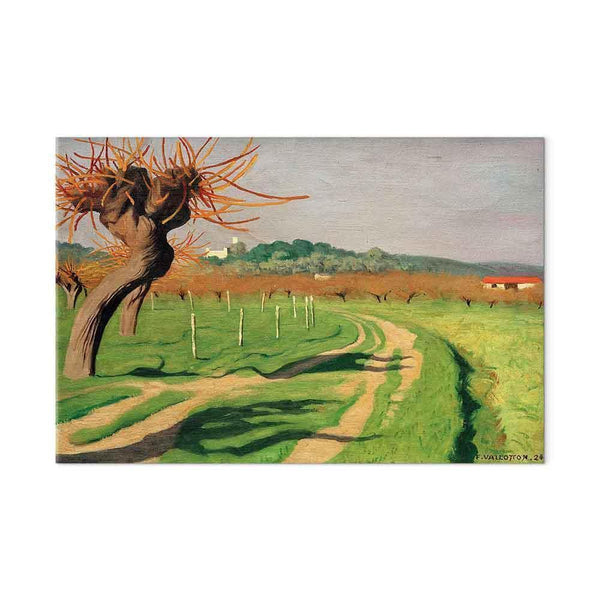 Quadro - Félix Vallotton – Vallée de la Cagne