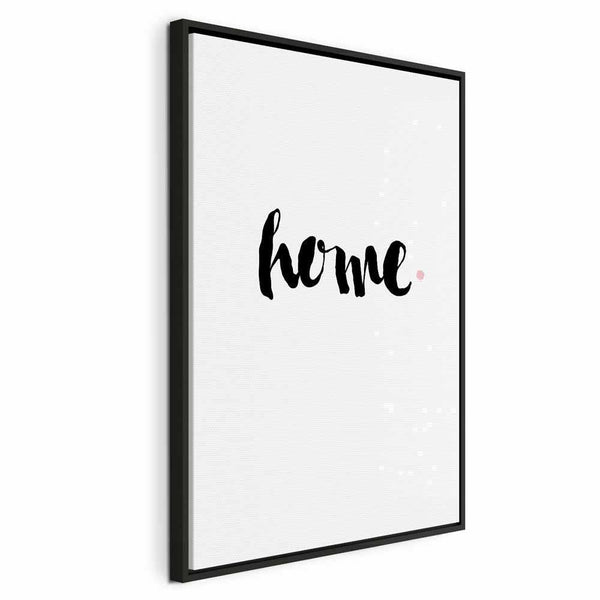 Quadro - Home and Dot (1 Part) Vertical