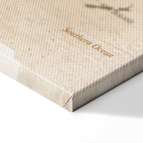 Quadro - World Map: Beige Chic