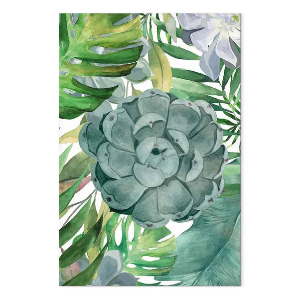 Quadro - Tropical Flora (1 Part) Vertical