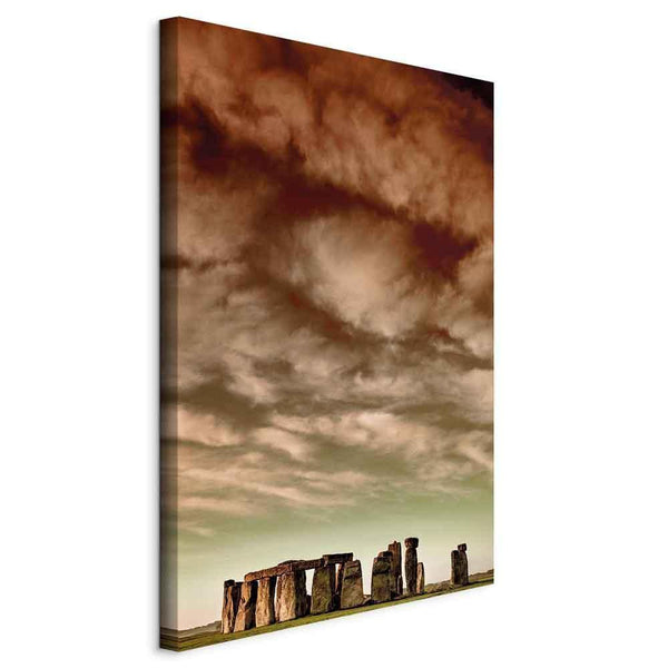 Quadro - Clouds Over Stonehenge (1 Part) Vertical