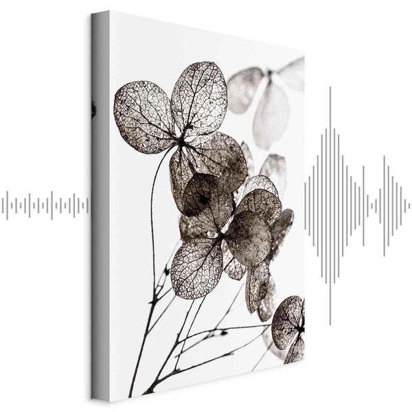 Quadro - Transparent Clover (1 Part) Vertical