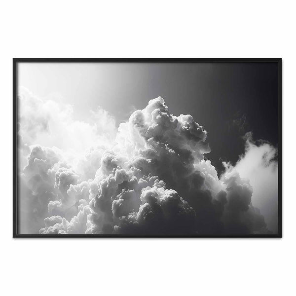 Poster - Extraordinary Phenomenon: The Sun Illuminating Dark Clouds