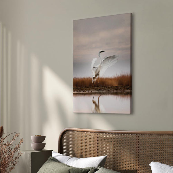 Quadro - Autumn by the Lake (1 Part) Vertical