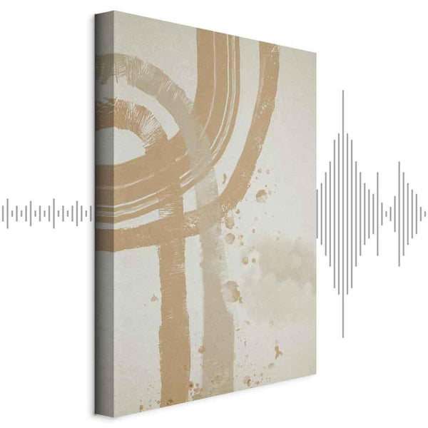 Quadro - Beige Minimalism (1 Part) Vertical