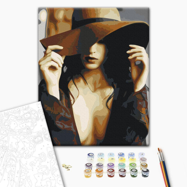 Quadro fai da te - Brown Hat
