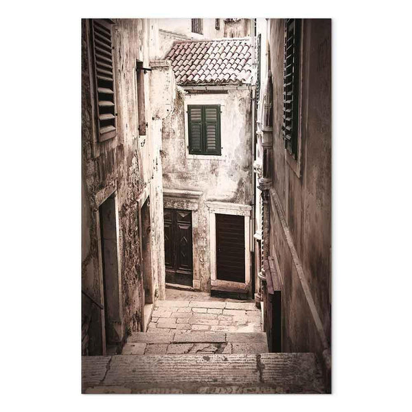 Quadro - Retro Alley (1 Part) Vertical