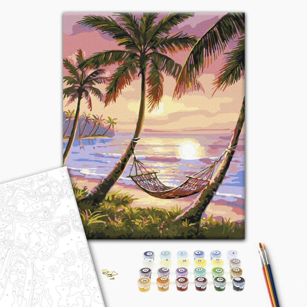 Quadro fai da te - Relaxation in paradise