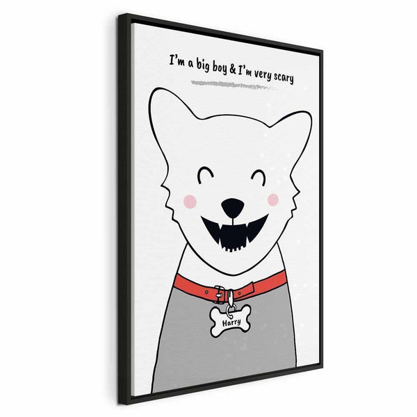 Quadro - Doggy Harry (1 Part) Vertical