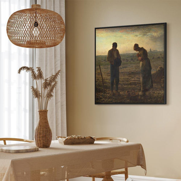 Quadro - Jean-François Millet – The Angelus