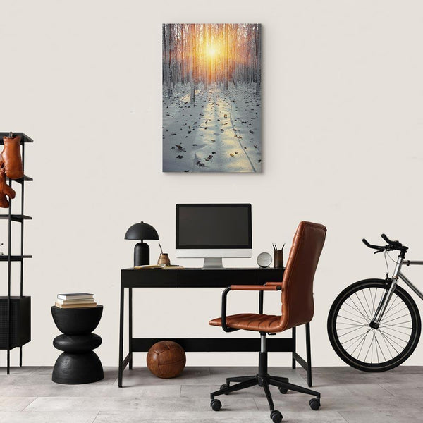 Quadro - Winter Afternoon (1 Part) Vertical