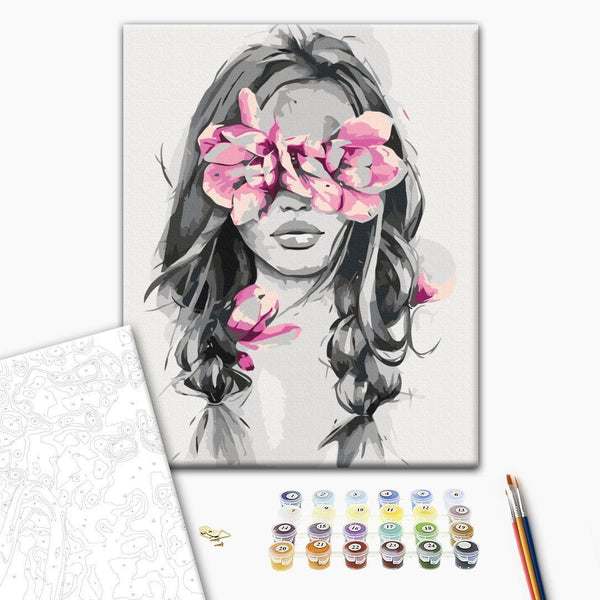 Quadro fai da te - Flowers On Eyes